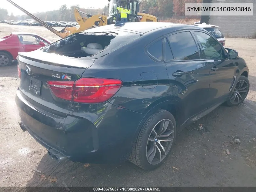 2016 BMW X6 M VIN: 5YMKW8C54G0R43846 Lot: 40675637