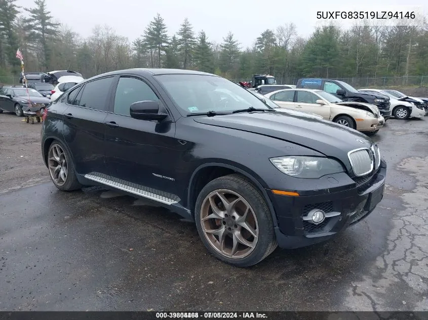 2009 BMW X6 xDrive50I VIN: 5UXFG83519LZ94146 Lot: 39804468