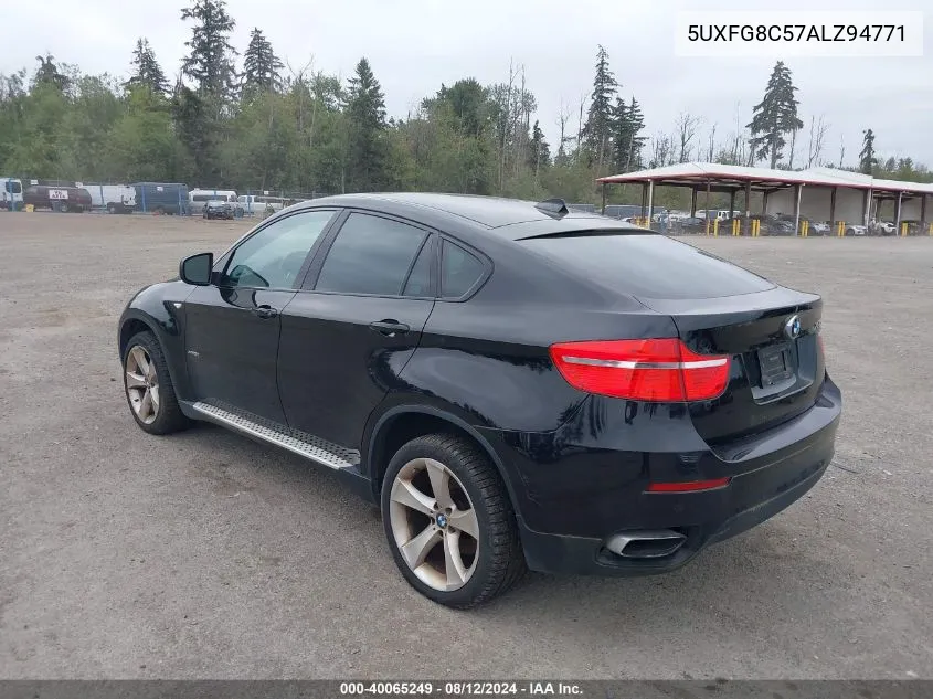 5UXFG8C57ALZ94771 2010 BMW X6 xDrive50I