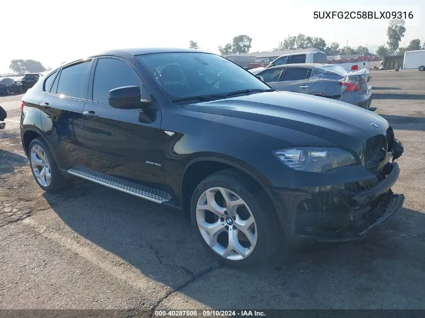 5UXFG2C58BLX09316 2011 BMW X6 xDrive35I