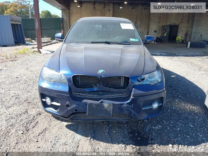 5UXFG2C59BLX08031 2011 BMW X6 xDrive35I