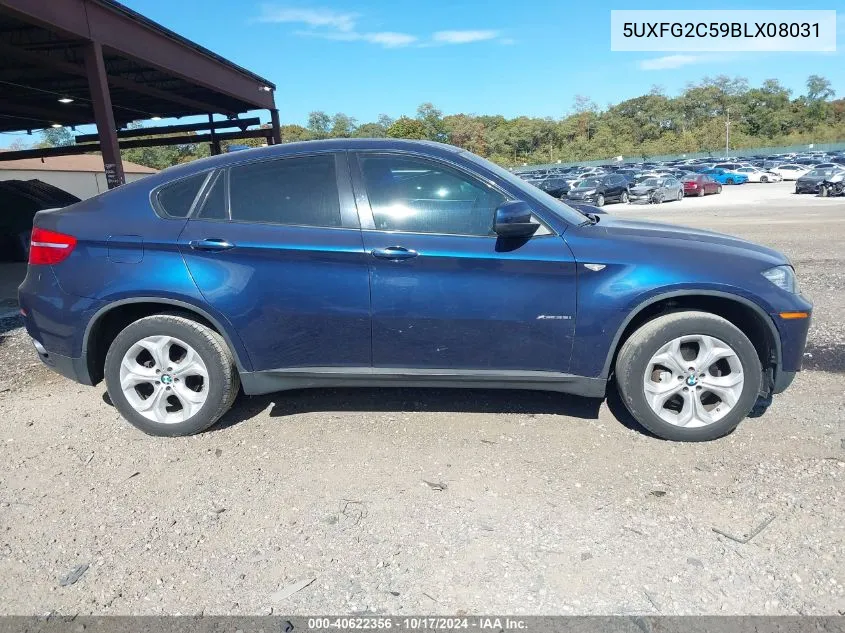 5UXFG2C59BLX08031 2011 BMW X6 xDrive35I