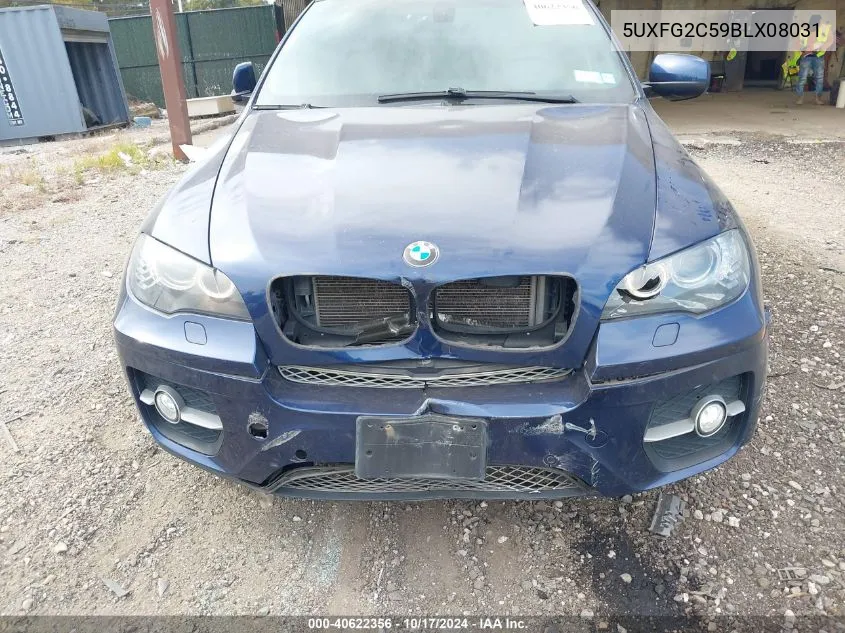 5UXFG2C59BLX08031 2011 BMW X6 xDrive35I