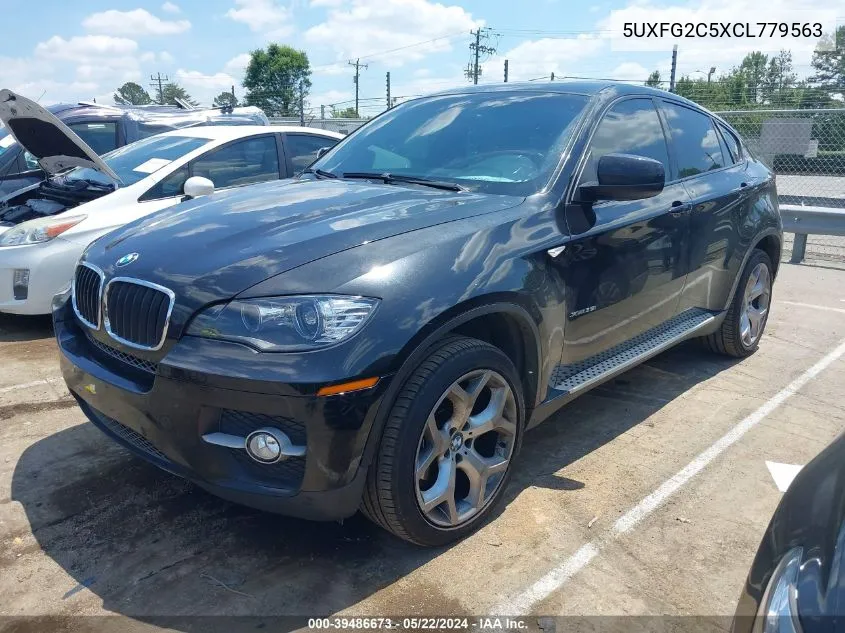 2012 BMW X6 xDrive35I VIN: 5UXFG2C5XCL779563 Lot: 39486673