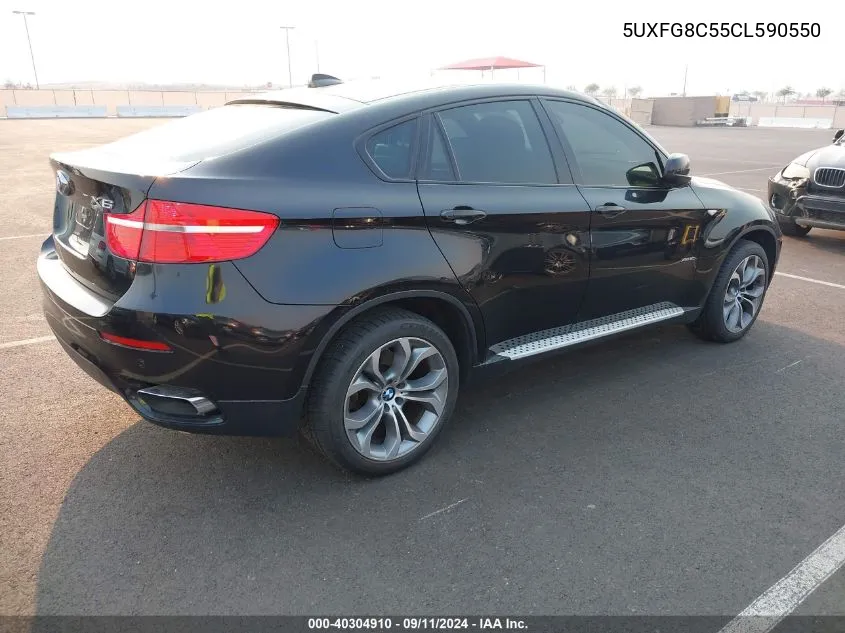 5UXFG8C55CL590550 2012 BMW X6 xDrive50I