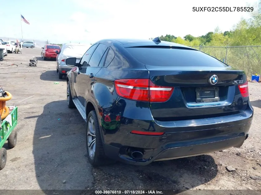 2013 BMW X6 xDrive35I VIN: 5UXFG2C55DL785529 Lot: 39876810