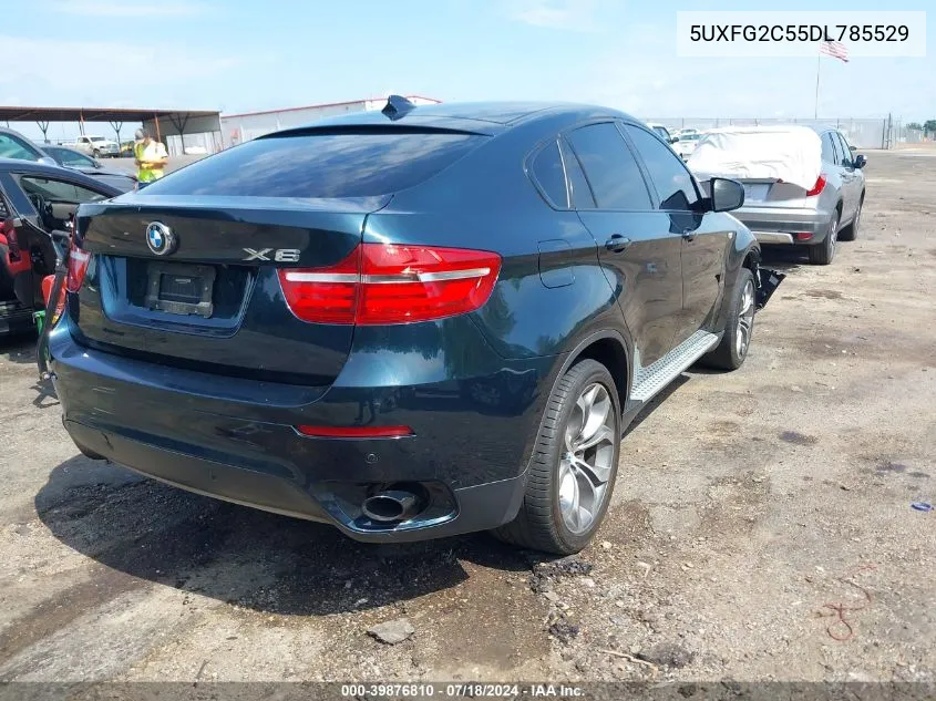 2013 BMW X6 xDrive35I VIN: 5UXFG2C55DL785529 Lot: 39876810