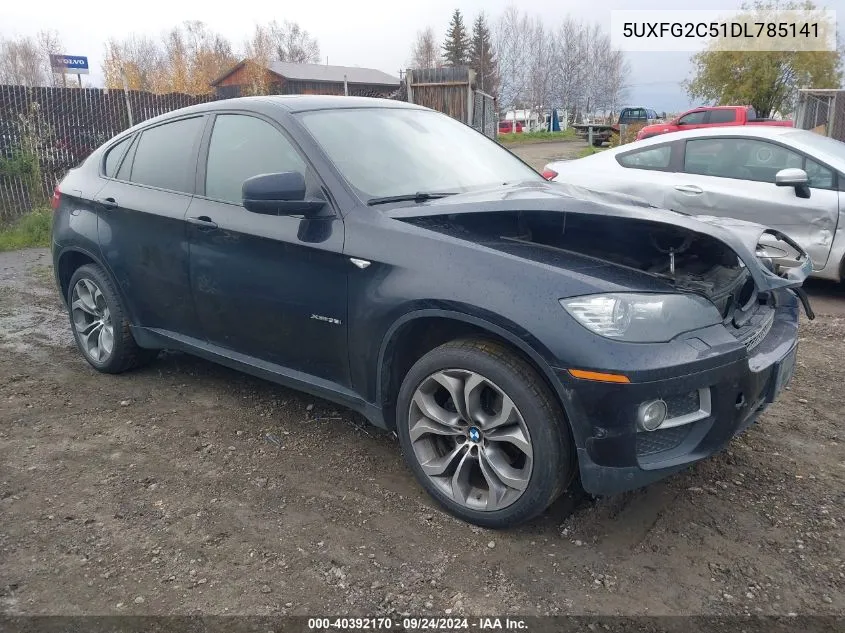 2013 BMW X6 xDrive35I VIN: 5UXFG2C51DL785141 Lot: 40392170