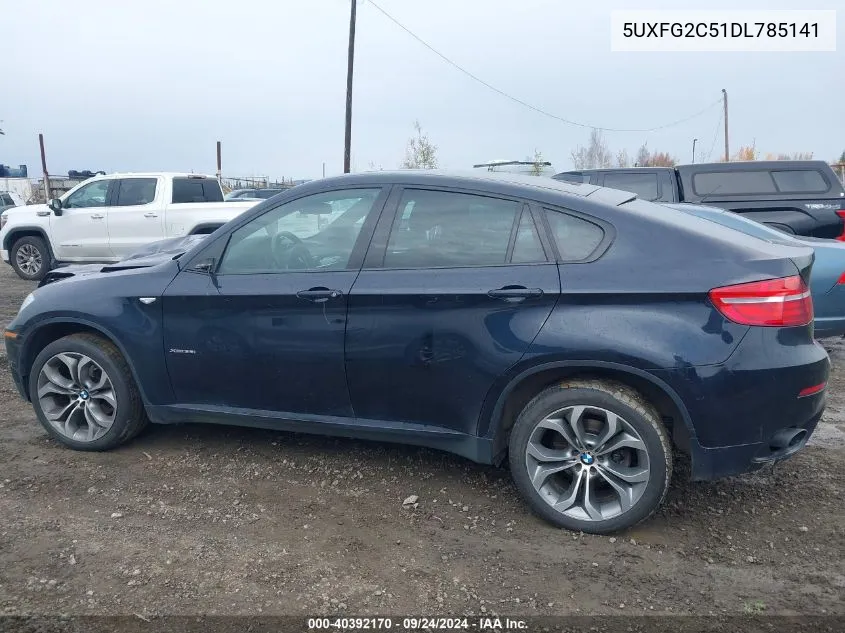 2013 BMW X6 xDrive35I VIN: 5UXFG2C51DL785141 Lot: 40392170