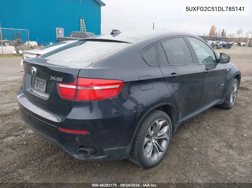 2013 BMW X6 xDrive35I VIN: 5UXFG2C51DL785141 Lot: 40392170