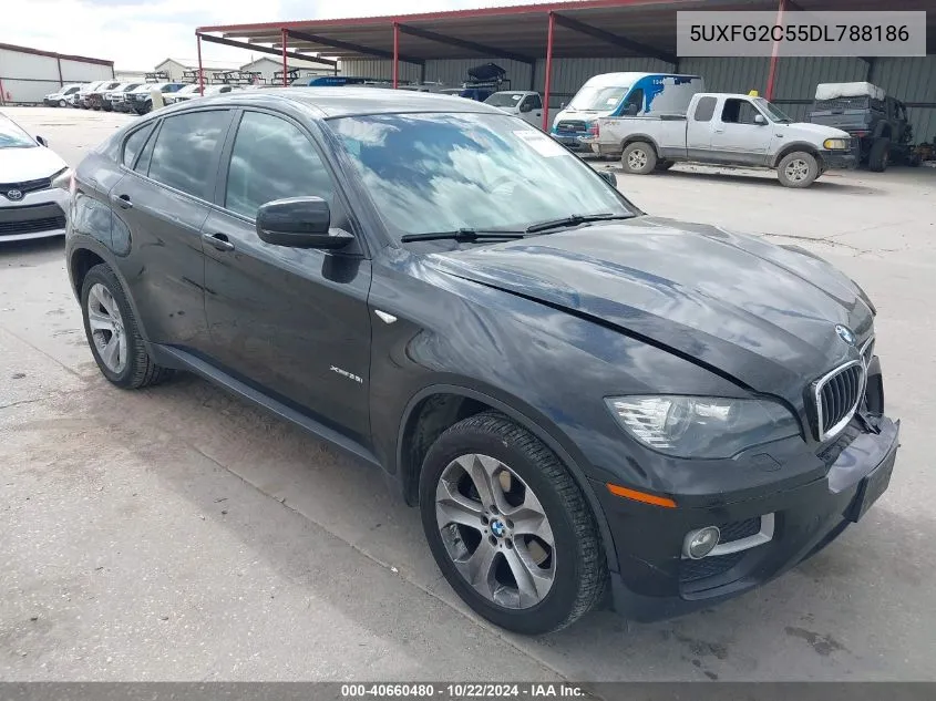 2013 BMW X6 xDrive35I VIN: 5UXFG2C55DL788186 Lot: 40660480