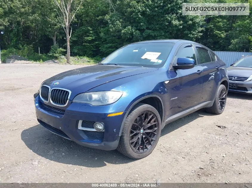 2014 BMW X6 xDrive35I VIN: 5UXFG2C5XE0H09777 Lot: 40062489