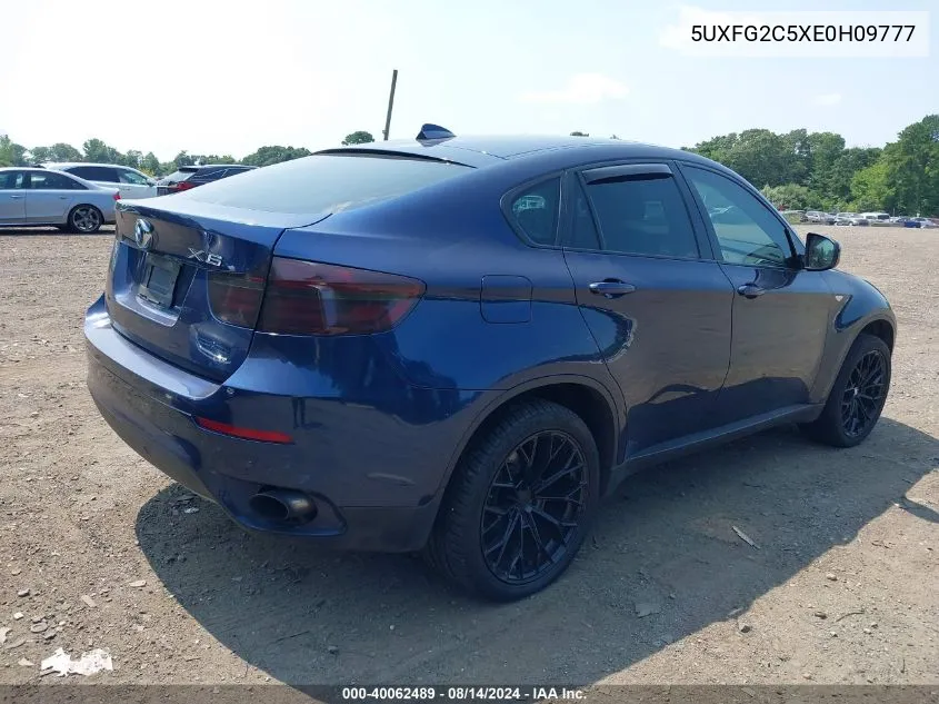 2014 BMW X6 xDrive35I VIN: 5UXFG2C5XE0H09777 Lot: 40062489