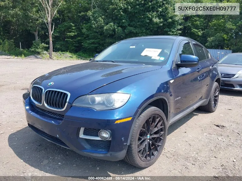 2014 BMW X6 xDrive35I VIN: 5UXFG2C5XE0H09777 Lot: 40062489