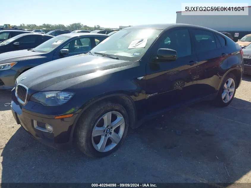 5UXFG2C59E0K41604 2014 BMW X6 xDrive35I