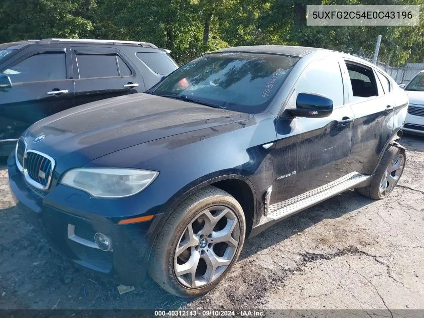 5UXFG2C54E0C43196 2014 BMW X6 xDrive35I