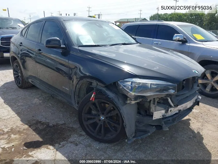 5UXKU2C59F0F95036 2015 BMW X6 xDrive35I