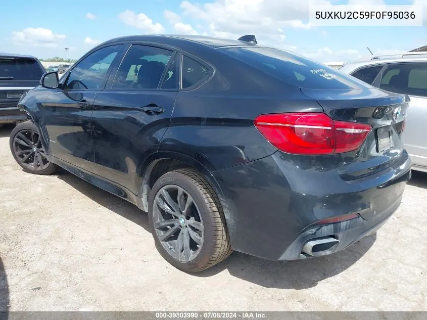 5UXKU2C59F0F95036 2015 BMW X6 xDrive35I