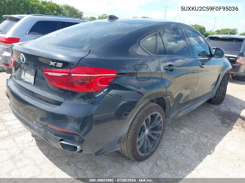 5UXKU2C59F0F95036 2015 BMW X6 xDrive35I