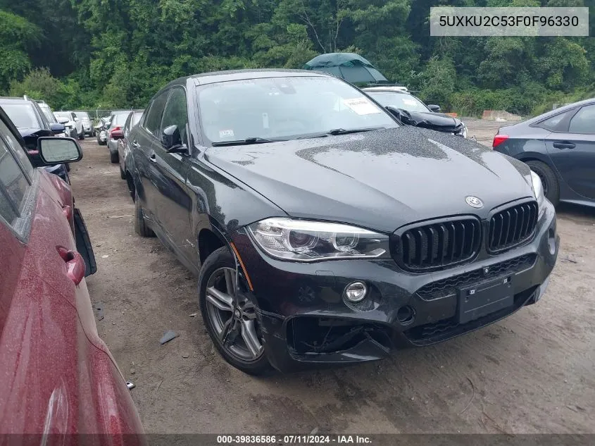 5UXKU2C53F0F96330 2015 BMW X6 xDrive35I