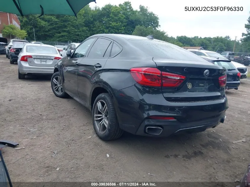 5UXKU2C53F0F96330 2015 BMW X6 xDrive35I