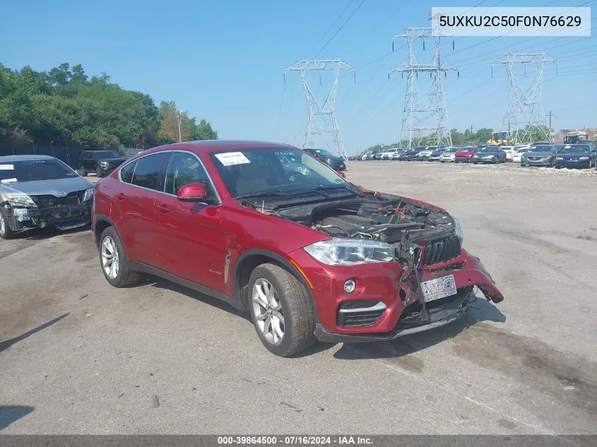 5UXKU2C50F0N76629 2015 BMW X6 xDrive35I