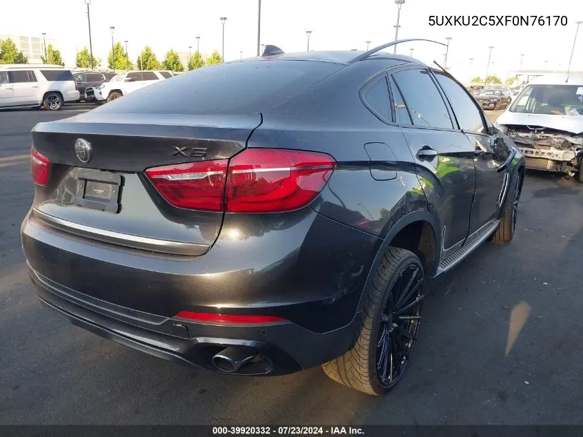 5UXKU2C5XF0N76170 2015 BMW X6 xDrive35I