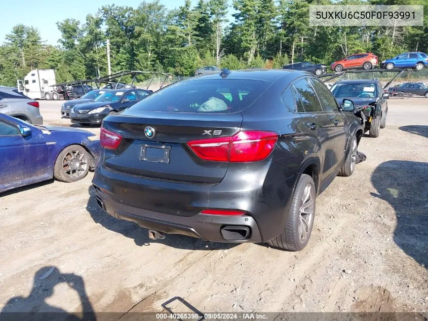 5UXKU6C50F0F93991 2015 BMW X6 xDrive50I