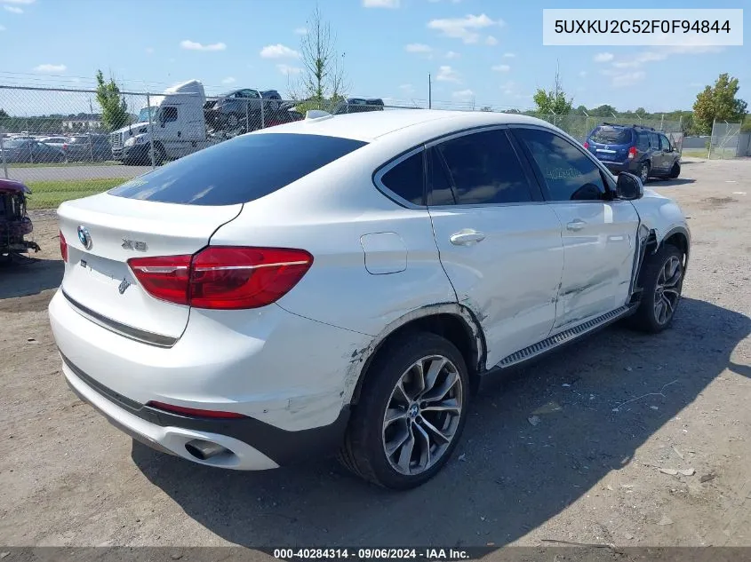 5UXKU2C52F0F94844 2015 BMW X6 xDrive35I