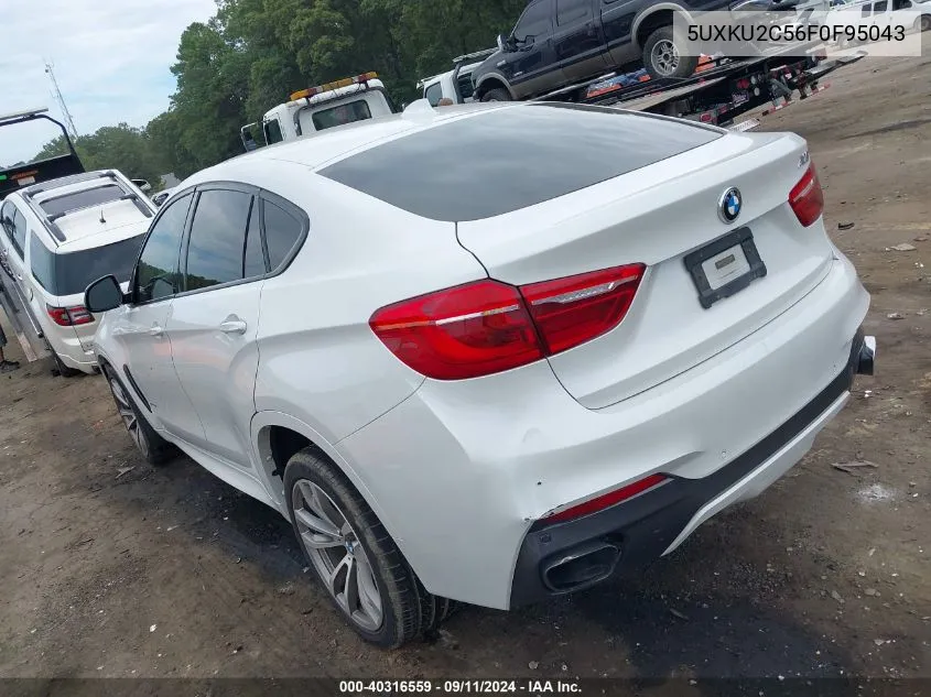 5UXKU2C56F0F95043 2015 BMW X6 xDrive35I