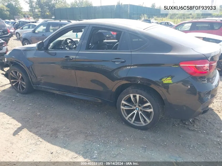 5UXKU6C58F0F93933 2015 BMW X6 xDrive50I