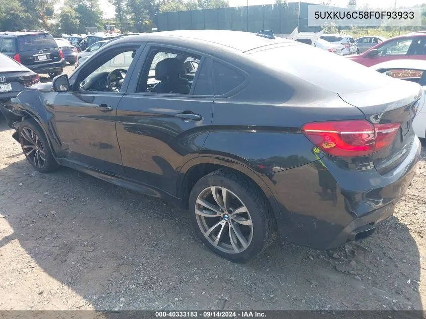 5UXKU6C58F0F93933 2015 BMW X6 xDrive50I