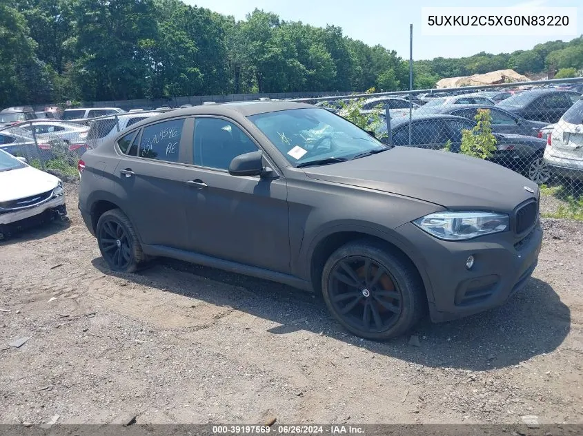 5UXKU2C5XG0N83220 2016 BMW X6 xDrive35I