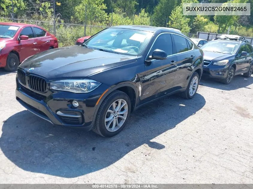 2016 BMW X6 xDrive35I VIN: 5UXKU2C52G0N82465 Lot: 40142575