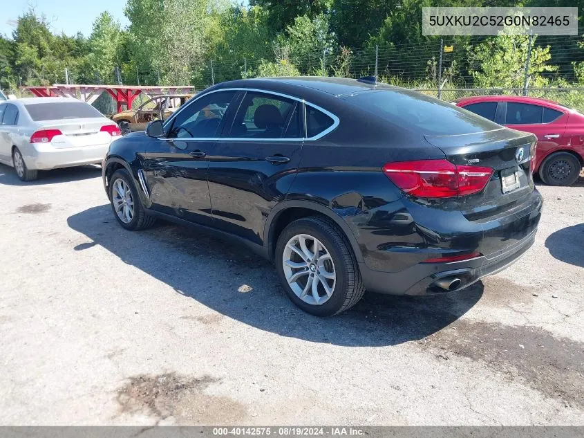 5UXKU2C52G0N82465 2016 BMW X6 xDrive35I