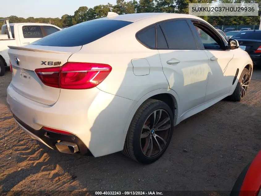 5UXKU2C37H0U29936 2017 BMW X6 xDrive35I