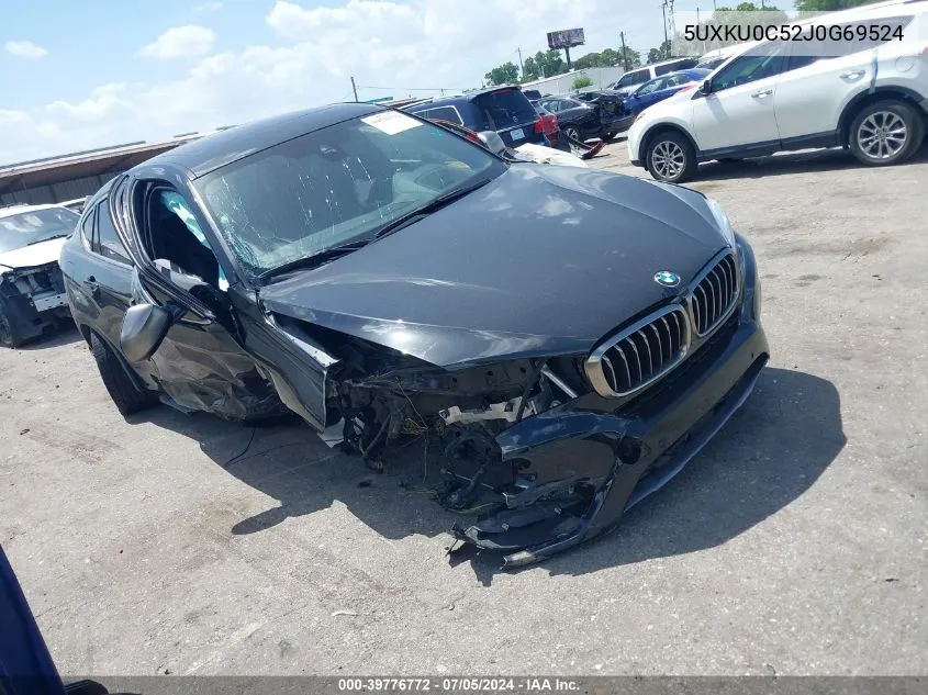 5UXKU0C52J0G69524 2018 BMW X6 Sdrive35I