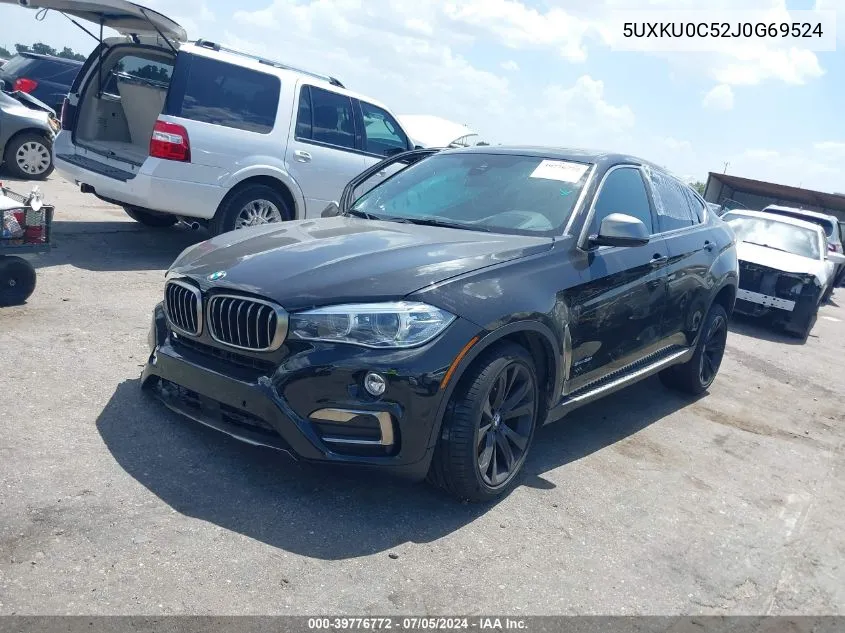 5UXKU0C52J0G69524 2018 BMW X6 Sdrive35I