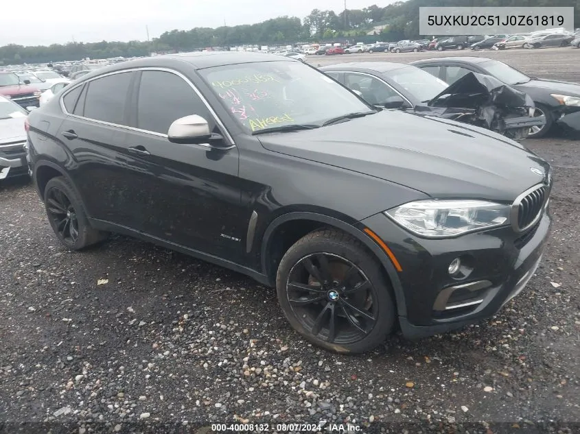 5UXKU2C51J0Z61819 2018 BMW X6 xDrive35I