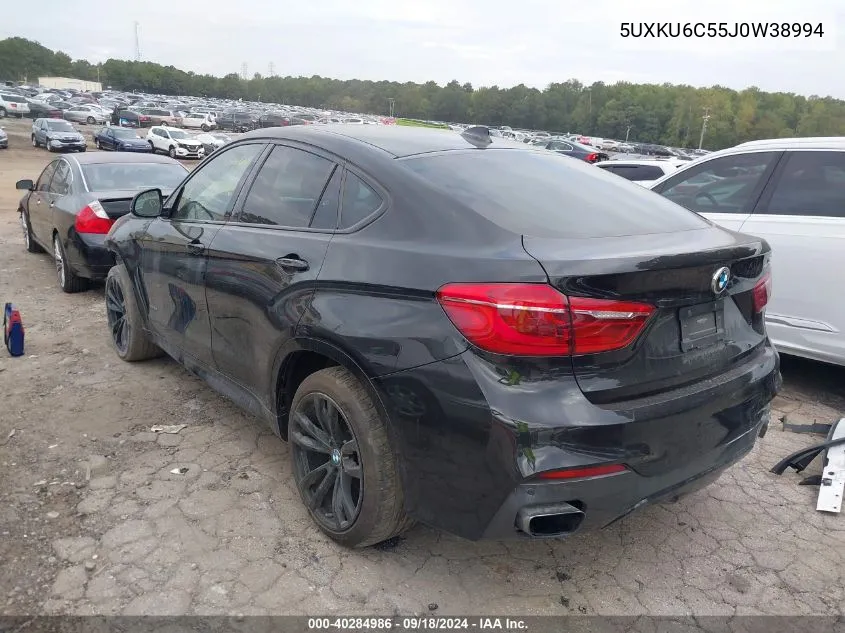 5UXKU6C55J0W38994 2018 BMW X6 xDrive50I