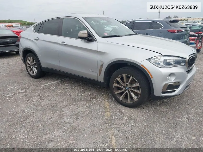 5UXKU2C54K0Z63839 2019 BMW X6 xDrive35I