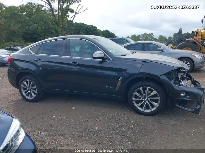 5UXKU2C52K0Z63337 2019 BMW X6 xDrive35I