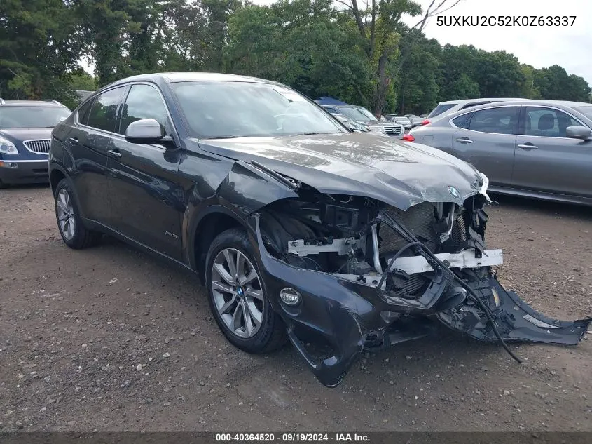 5UXKU2C52K0Z63337 2019 BMW X6 xDrive35I