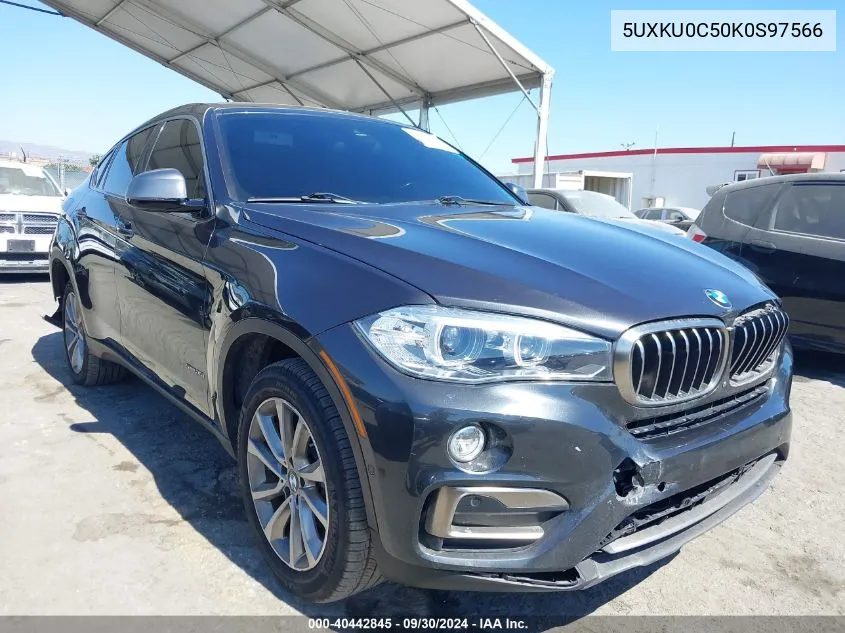 2019 BMW X6 Sdrive35I VIN: 5UXKU0C50K0S97566 Lot: 40442845