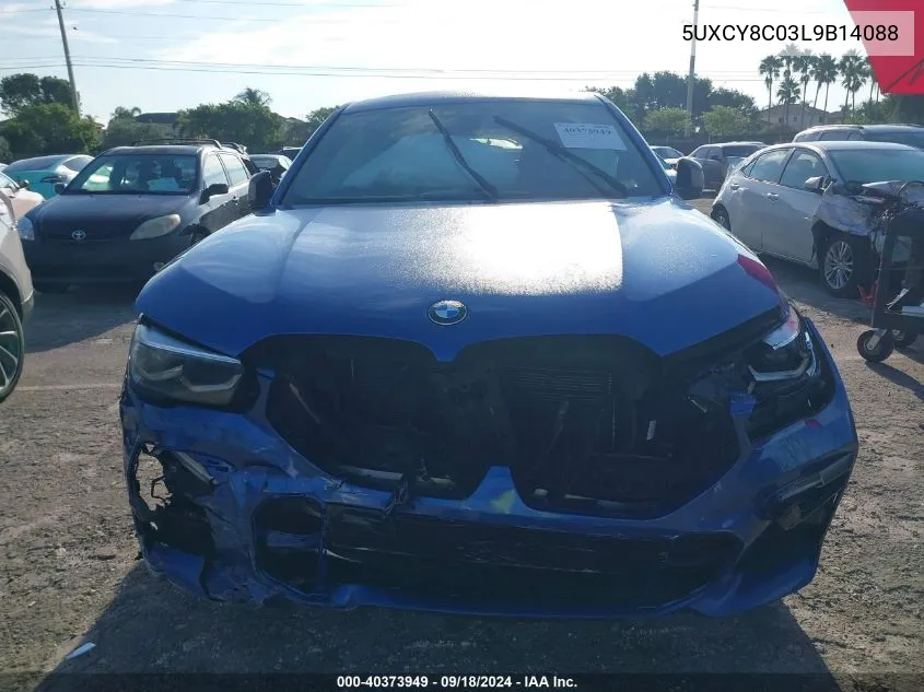 5UXCY8C03L9B14088 2020 BMW X6 M50I