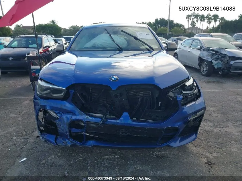 5UXCY8C03L9B14088 2020 BMW X6 M50I