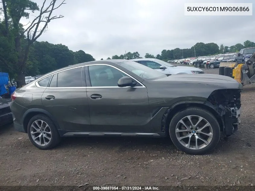 5UXCY6C01M9G06866 2021 BMW X6 xDrive40I