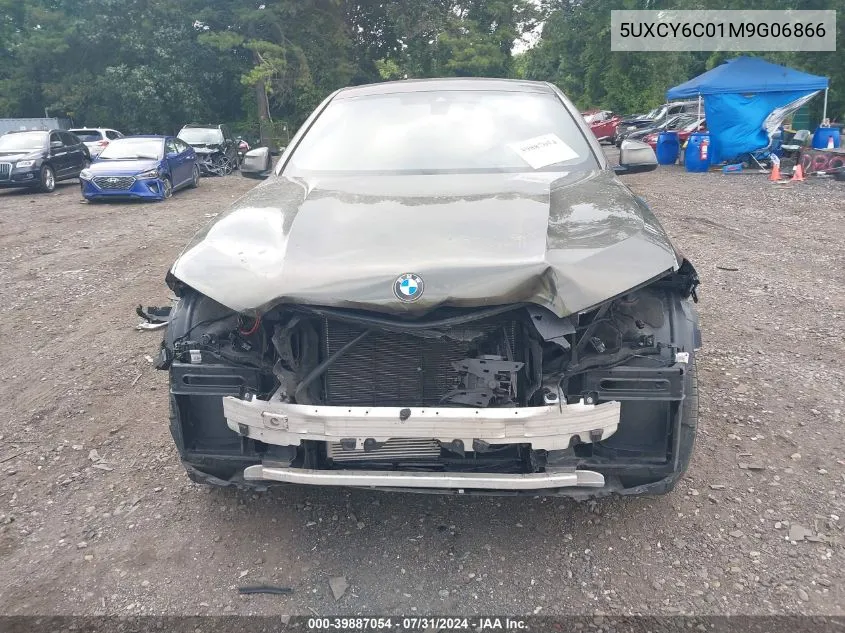 5UXCY6C01M9G06866 2021 BMW X6 xDrive40I