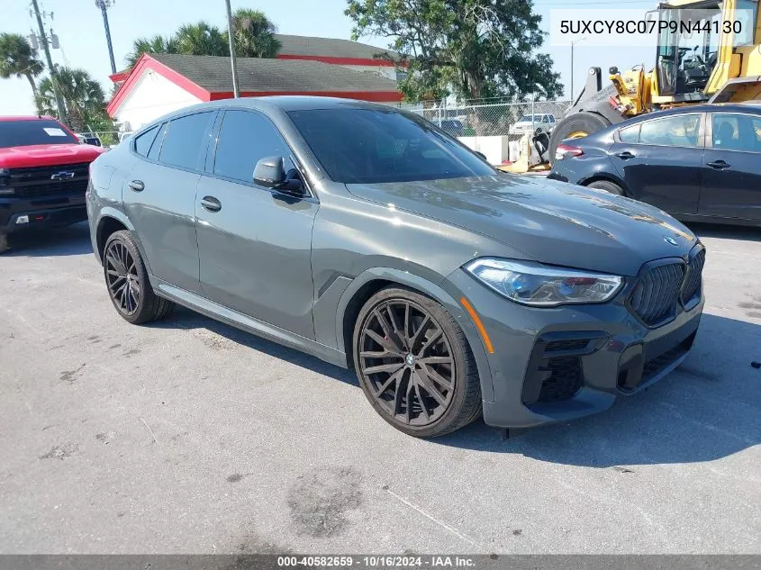 2023 BMW X6 M50I VIN: 5UXCY8C07P9N44130 Lot: 40582659