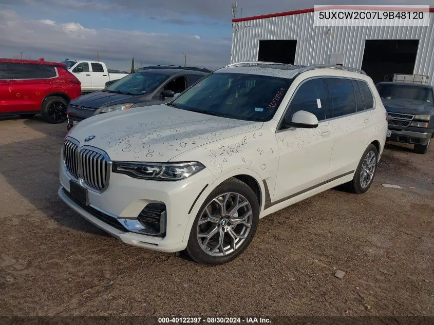 5UXCW2C07L9B48120 2020 BMW X7 xDrive40I